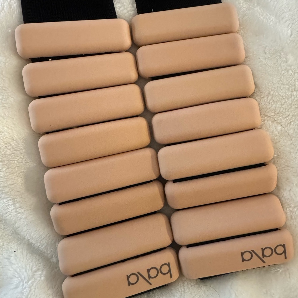 Bala Wrist Weights in Soft Tan 1 Pound Each